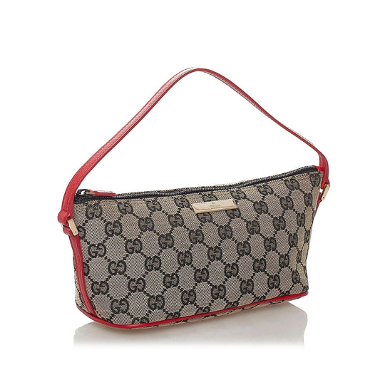 Gucci GG Canvas Boat Baguette