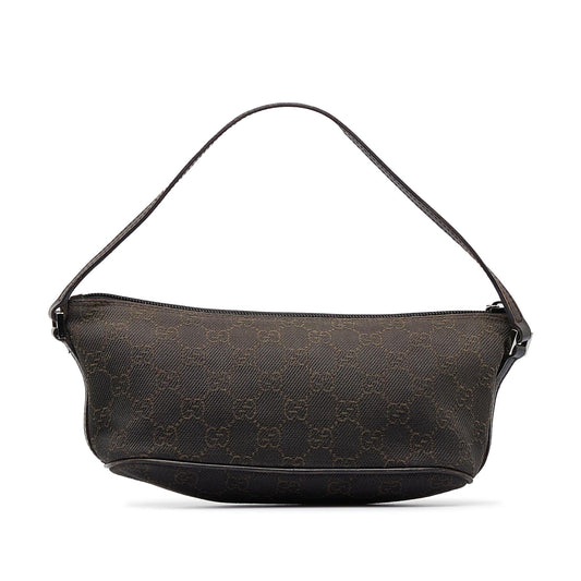 Gucci GG Canvas Boat Pochette (SHG-nfSEnq)