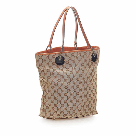 Gucci GG Canvas Eclipse Tote Bag (SHG-18753)
