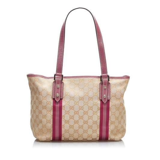 Gucci GG Canvas Jolicoeur Tote (SHG-3HjuR6)
