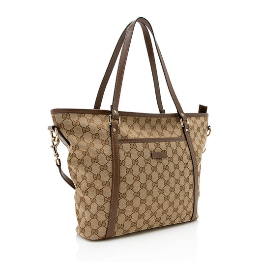 Gucci GG Canvas Medium Tote