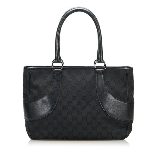 Gucci GG Canvas Tote (SHG-JFwITP)