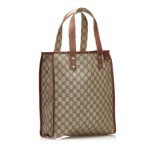Gucci GG Supreme Web Loop Tote