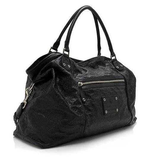 Gucci Guccissima Leather Convertible Tote