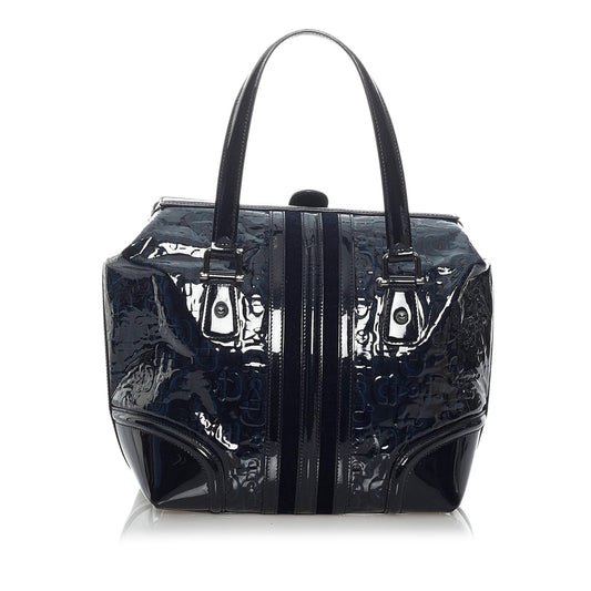 Gucci Horsebit Treasure Patent Leather Handbag (SHG-29752)