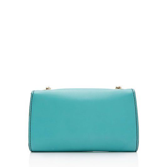 Gucci Leather Emily Small Chain Shoulder Bag (SHF-C1Ky8i)