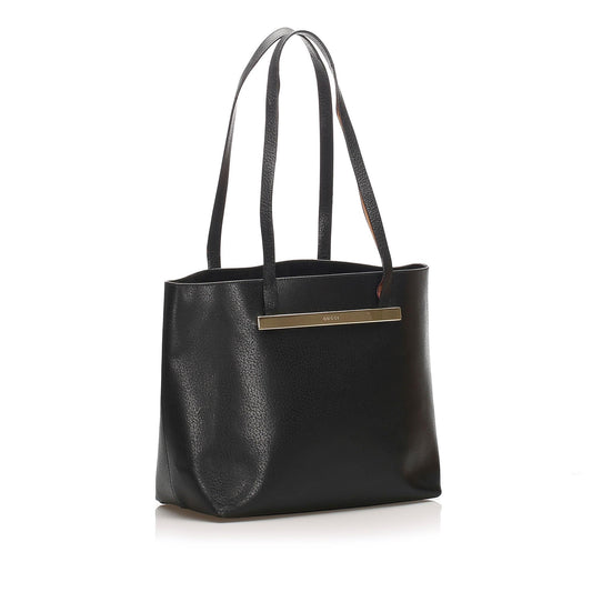 Gucci Leather Tote Bag (SHG-12973)