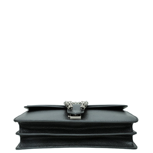 Gucci Black Dionysus Crystal Small Bag