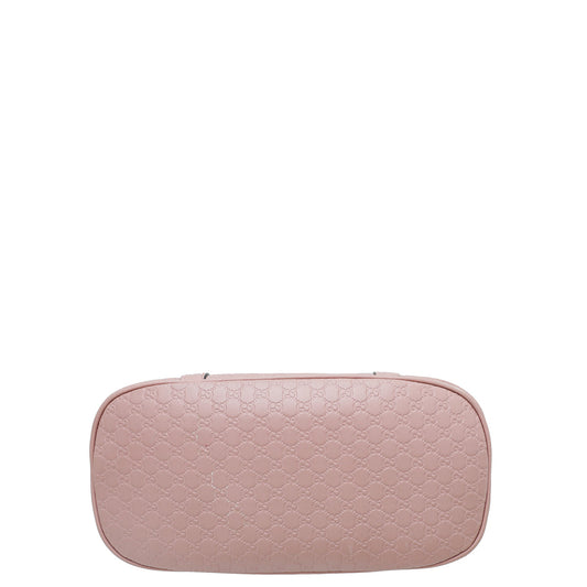 Gucci Dusty Pink Microguccissima Dome Satchel Mini Bag