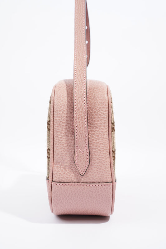 Gucci Bree Supreme / Pink Canvas