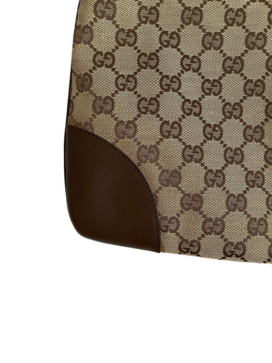 Gucci Jackie Beige & Brown Jacquard Leather Bag