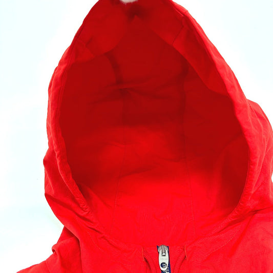 GUCCI Hoodie 671462 Cotton, Nylon Red / blue North Face Collaboration zip-up hoodie S