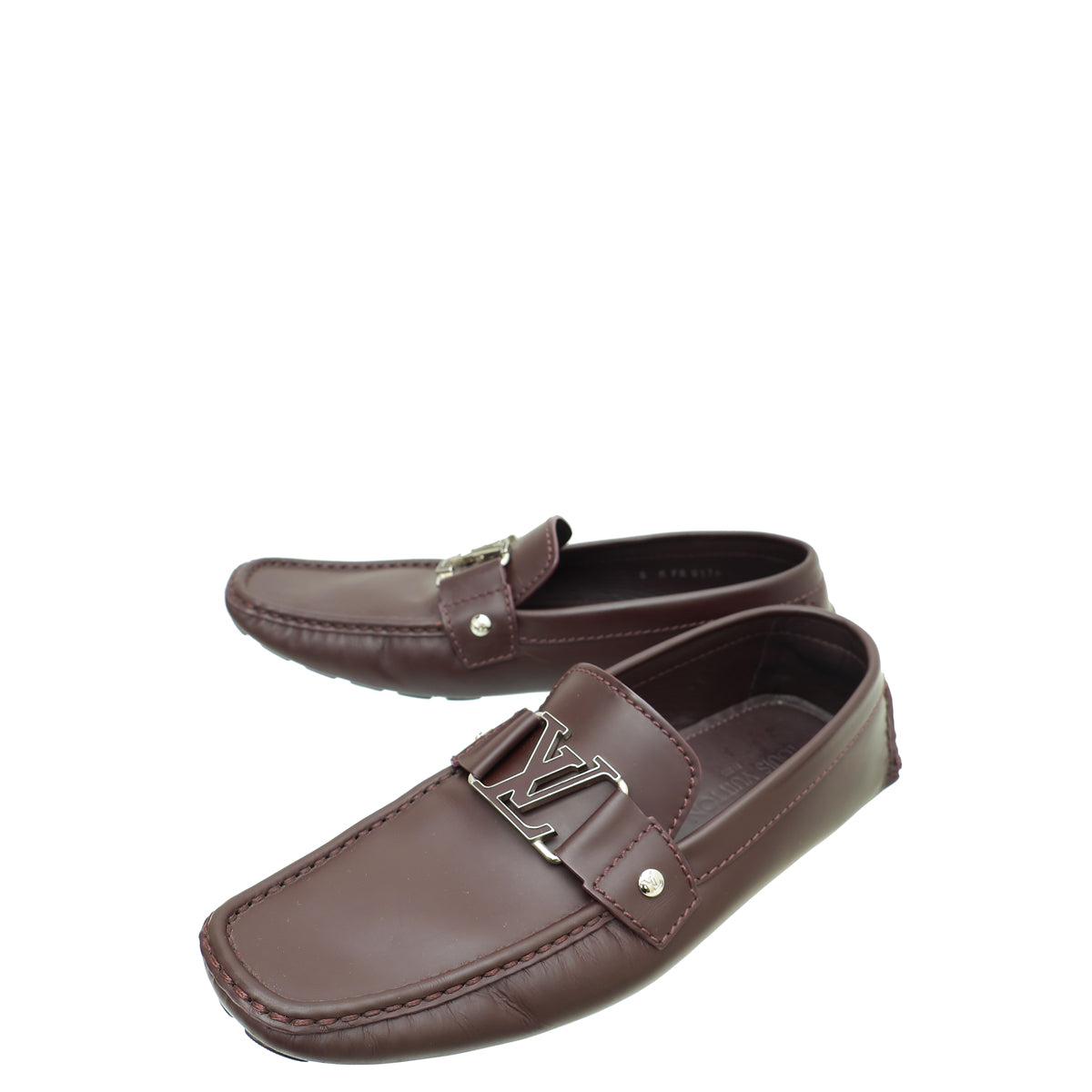 Louis Vuitton Burgundy Monte Carlo Loafer 8