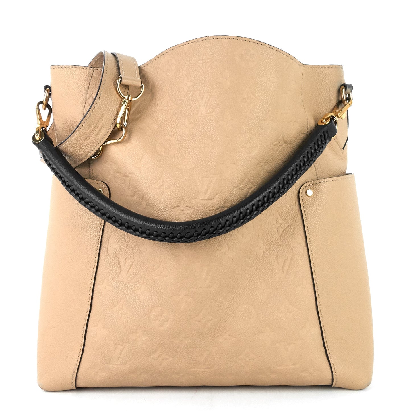 LOUIS VUITTON Bagatelle Monogram Empreinte Leather Hobo Bag