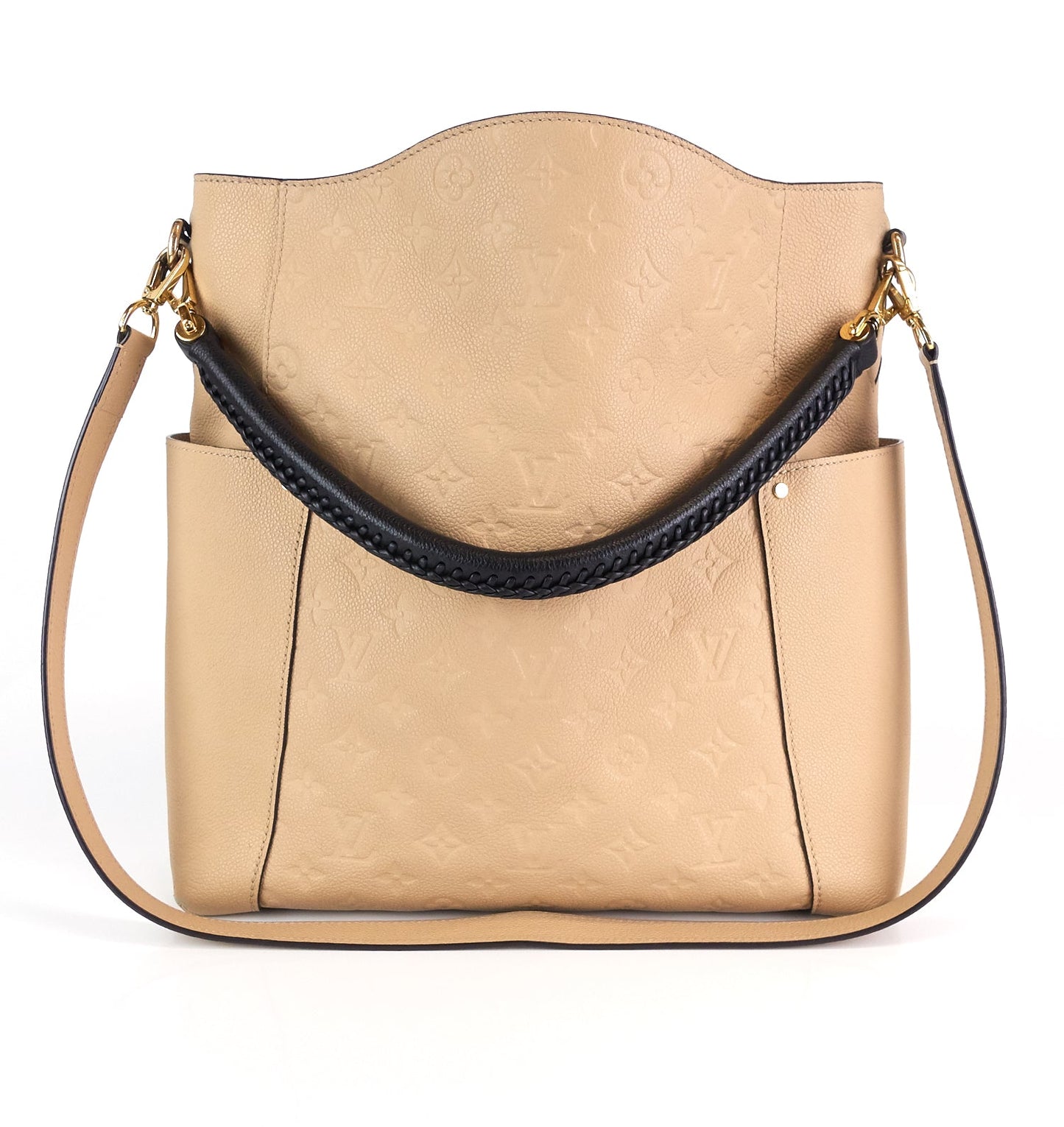 LOUIS VUITTON Bagatelle Monogram Empreinte Leather Hobo Bag