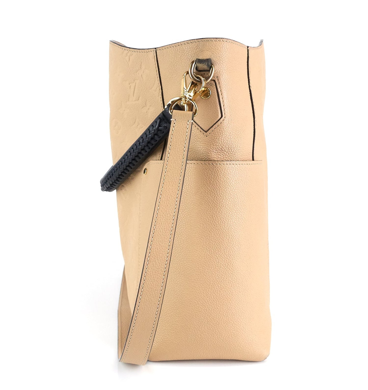 LOUIS VUITTON Bagatelle Monogram Empreinte Leather Hobo Bag