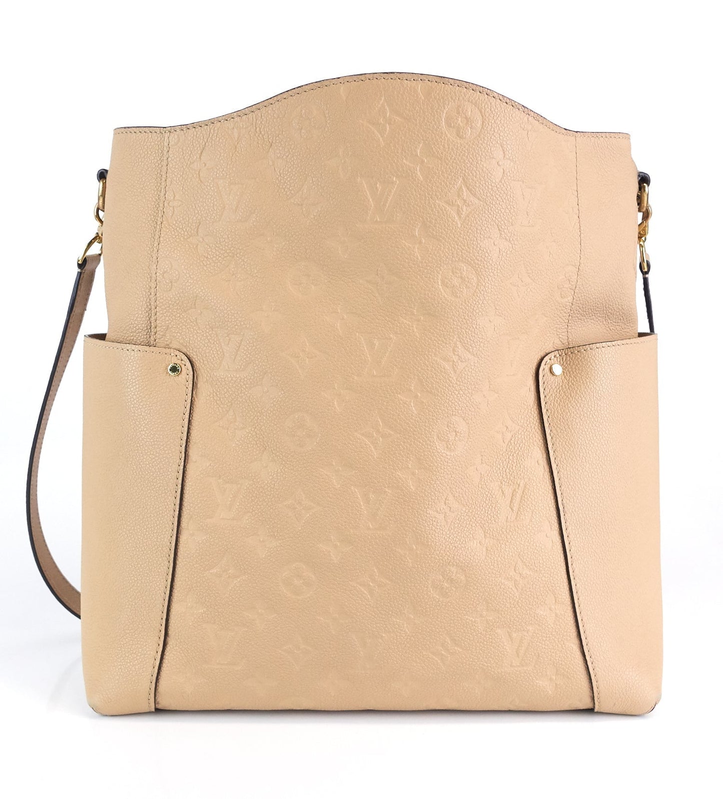 LOUIS VUITTON Bagatelle Monogram Empreinte Leather Hobo Bag