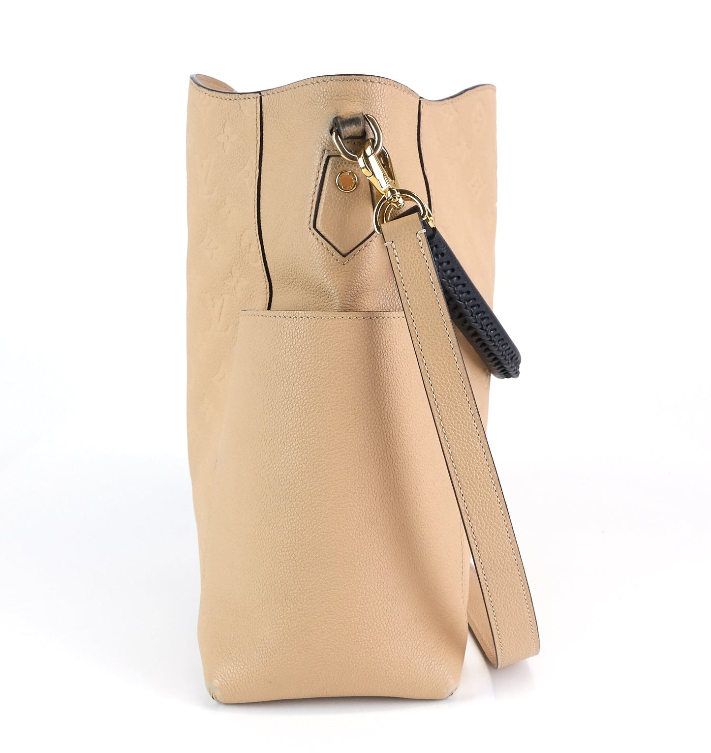 LOUIS VUITTON Bagatelle Monogram Empreinte Leather Hobo Bag