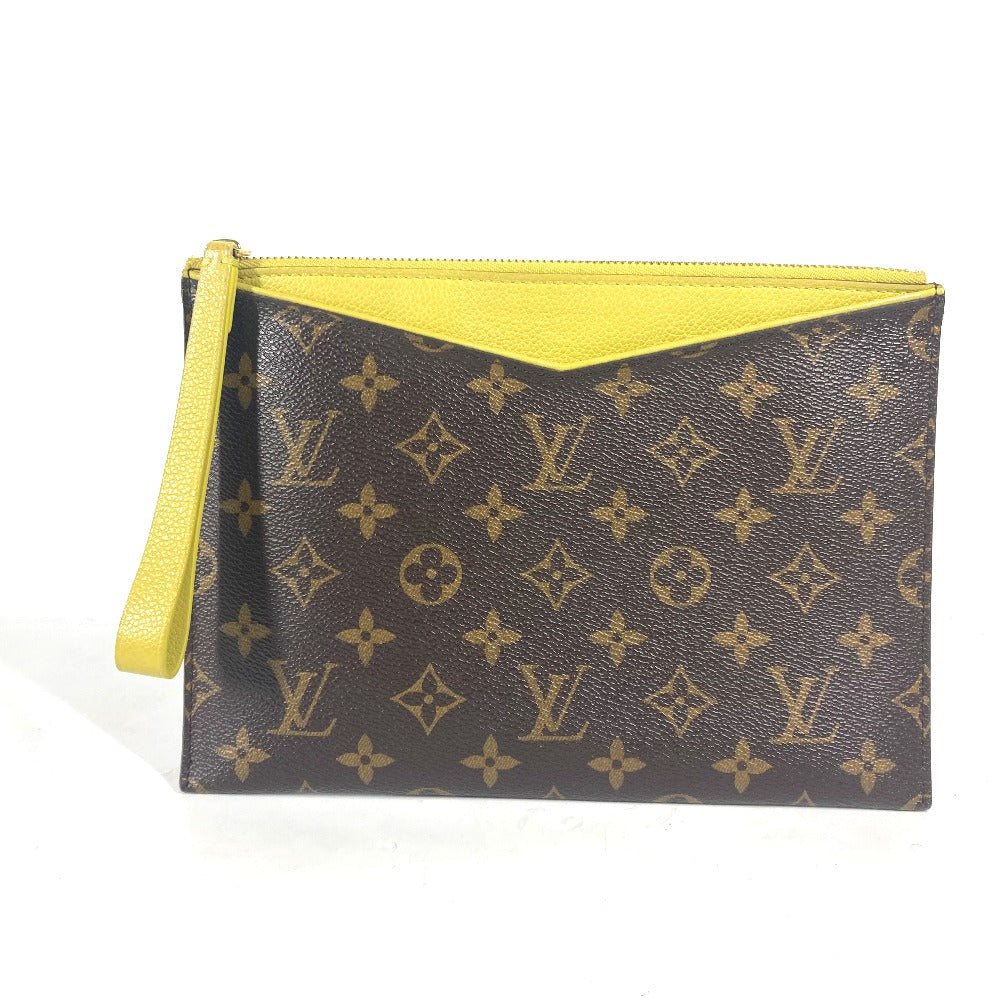 LOUIS VUITTON Clutch bag M60676 Monogram canvas Brown Monogram Pochette paras