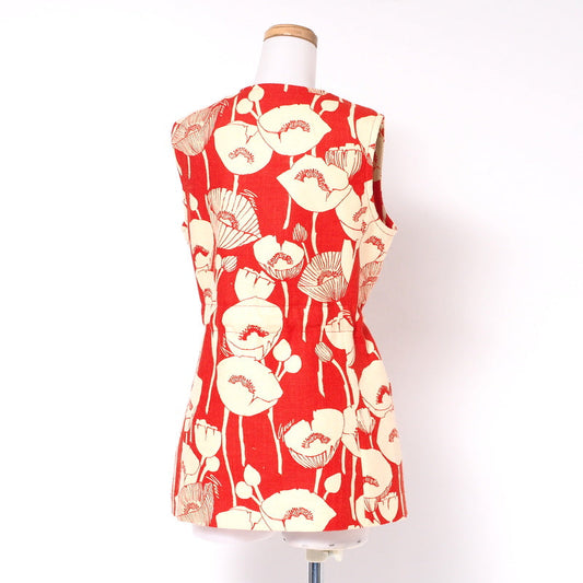 GUCCI Best 652265 silk Red / beige 38