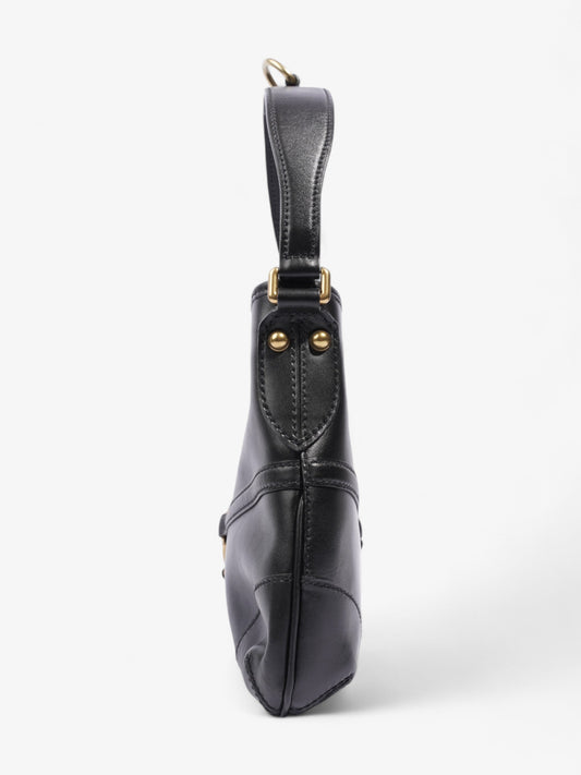 Gucci GG Reins Hobo Black Leather