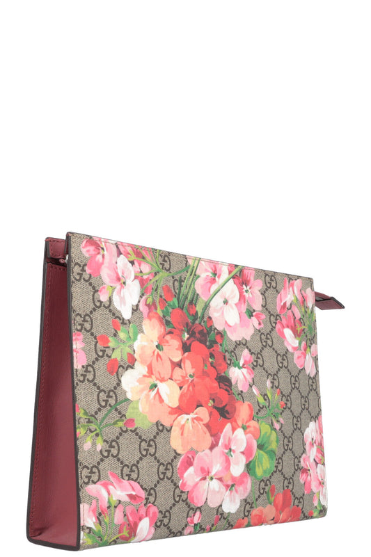 GUCCI GG Supreme Blooms Large Pochette