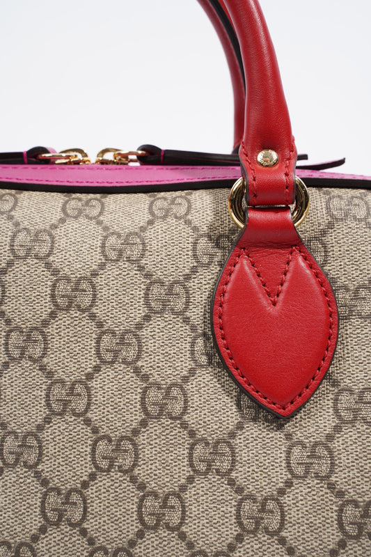 Gucci Boston Bag Monogram Canvas Small