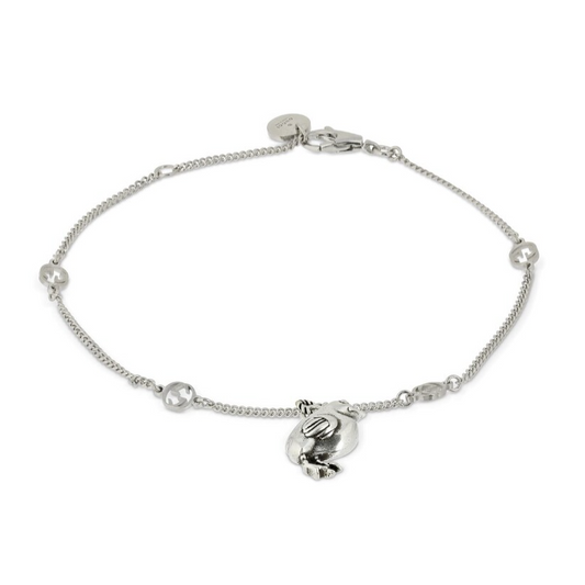 Gucci Chick Motif Bracelet in Silver