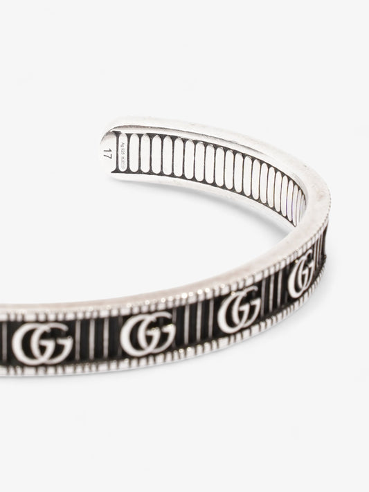 Gucci Bracelet with Double G Silver Silver Sterling 17