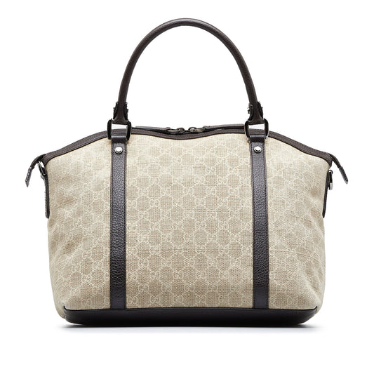Gucci GG Canvas Charm Dome Satchel