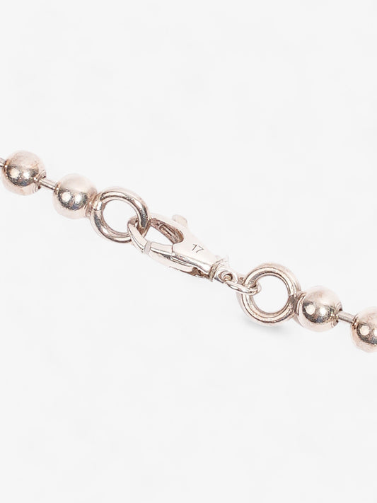 Gucci Interlocking G Bracelet Silver Silver Sterling 17