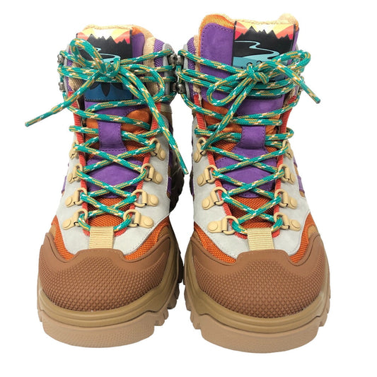 GUCCI boots 721394 Suede, Fabric Brown Adidas 38 Women 38 Used