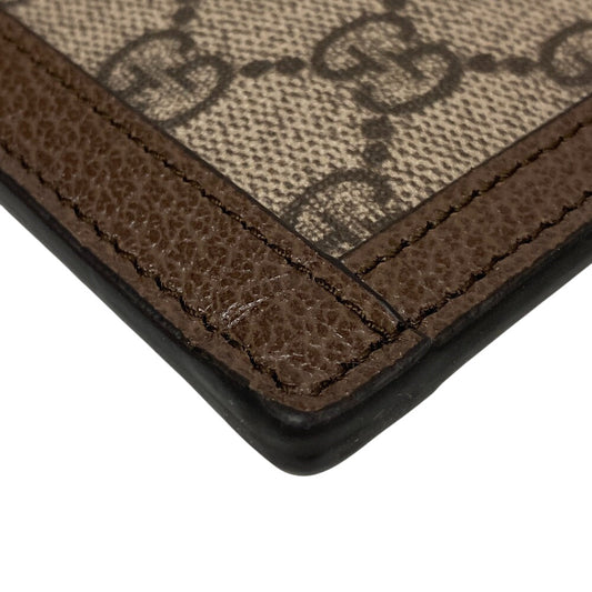 GUCCI Clutch bag 647925 PVC, Leather Brown GG Supreme