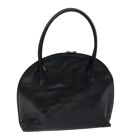 Gucci Bamboo Shoulder Bag Leather Black ar9933