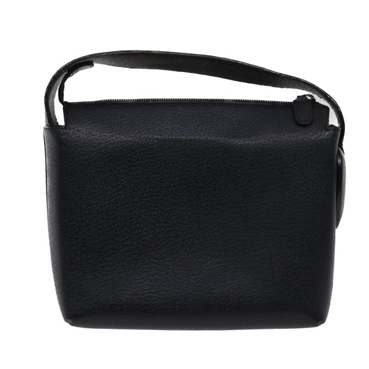 GUCCI Hand Bag Leather Black ar9996