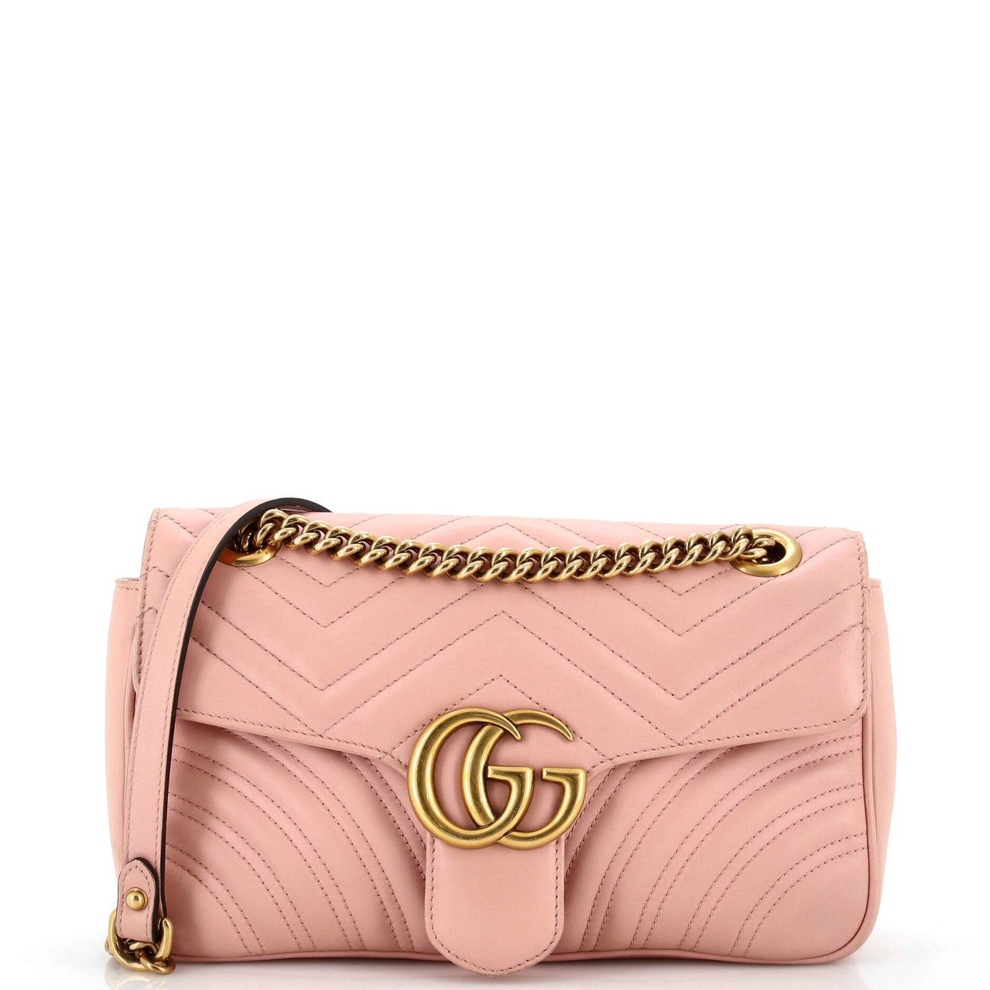 Gucci Gg Marmont Flap Bag Matelasse