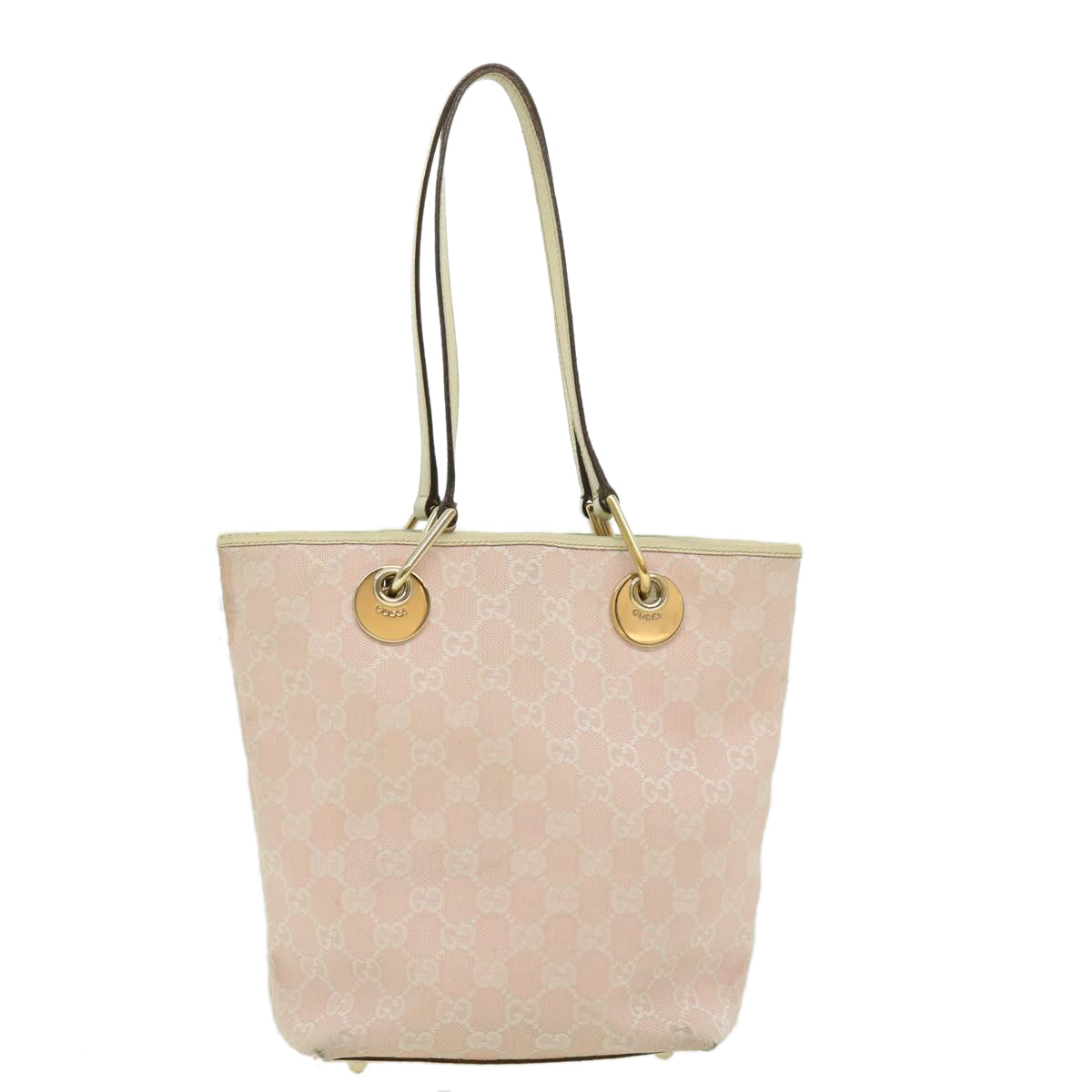 GUCCI GG Canvas Tote Bag Pink am2713g