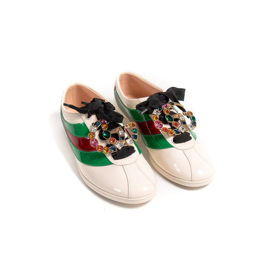 Gucci Falacer Web Sneakers