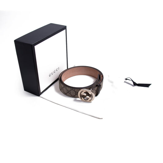 Gucci GG Interlocking Supreme Belt