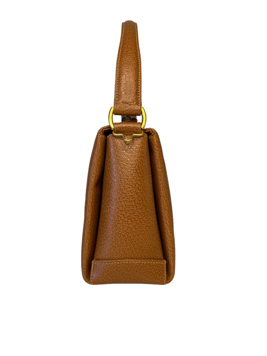 Gucci bamboo brown handbag