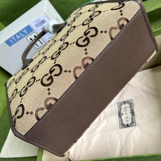 Gucci Tote Bag With Jumbo G