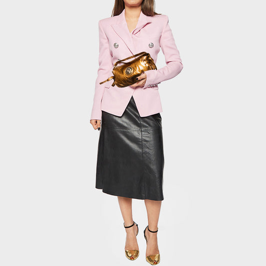 Gucci Gold Leather Hysteria Clutch