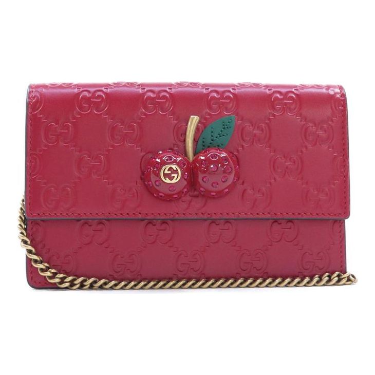 (WMNS) GUCCI Canvas Single Shoulder Bag Mini Red 481291-0G6ET-6483