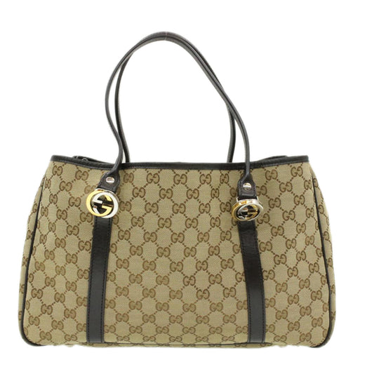 GUCCI Interlocking GG Canvas Tote Bag Beige pg1427