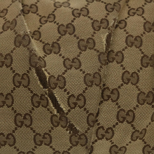 GUCCI GG Canvas Shoulder Bag Beige 247902 ro787