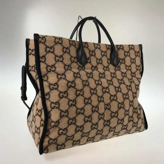 GUCCI GG wool 598169 Tote bag