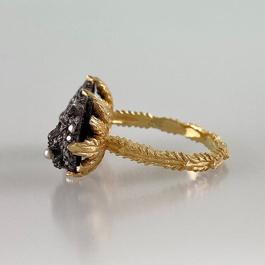 GUCCI Cat Head Le Marche de Merveille Ring