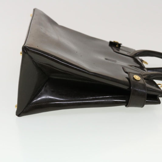 GUCCI Hand Bag Leather 2way Shoulder Bag Brown 00011180503 ti1151