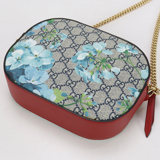 GUCCI GU83186 ChainShoulder Bag GG Blooms PVC multicolored Women