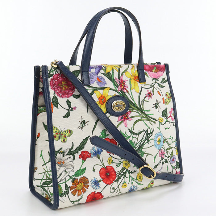 GUCCI GU83194 Flora 2WAY Tote Bag canvas multicolored Women